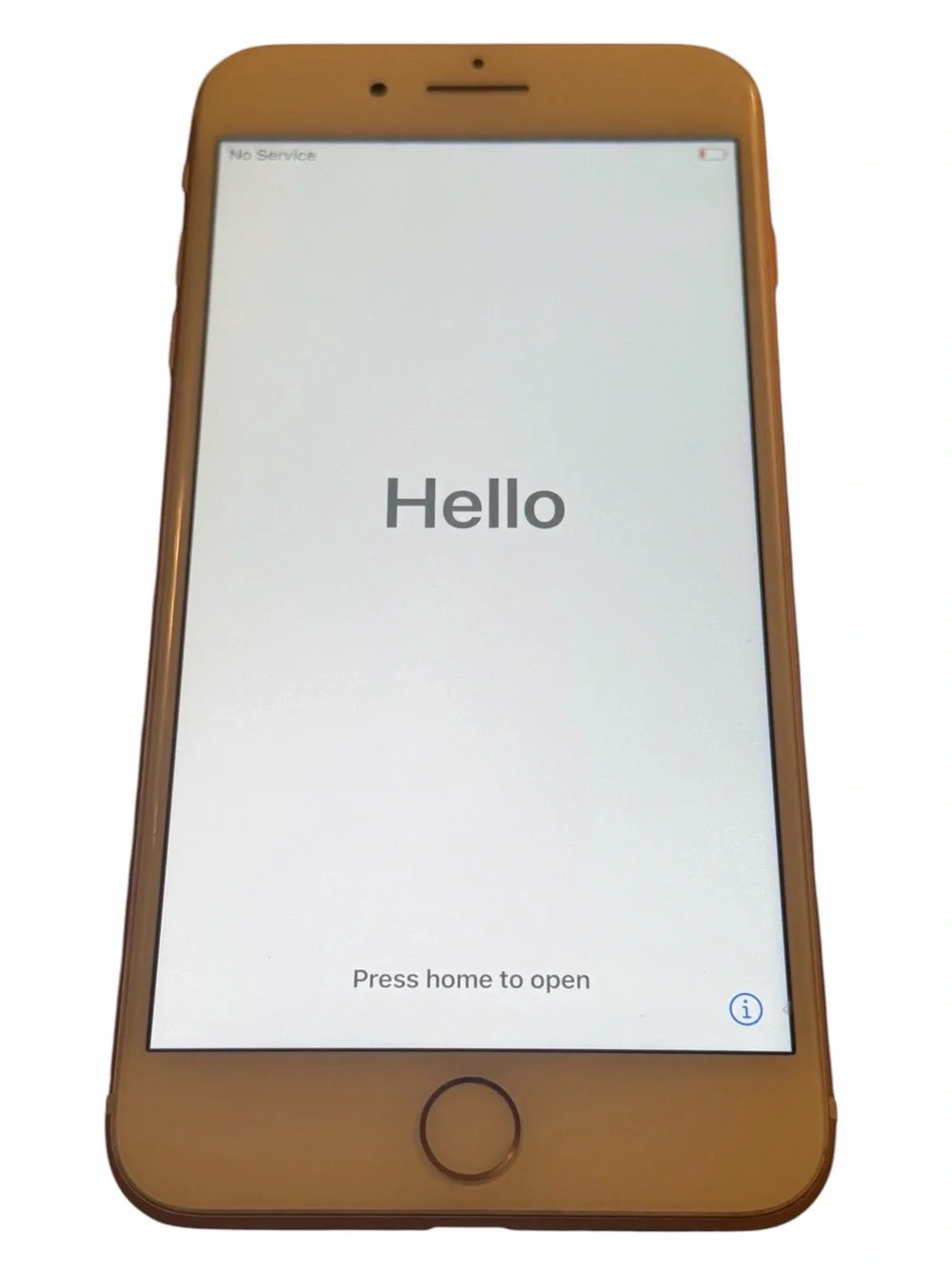 Unlocked Apple iPhone 7 Plus (Model A1661) Rose Gold 128g Storage
